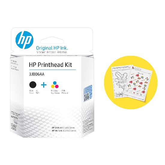 HP GT51/GT52 2-Pack Black/Tri-Color